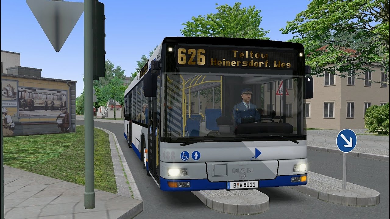 OMSI 2 - MAN Citybus A21 - Berlin X10 Line 626