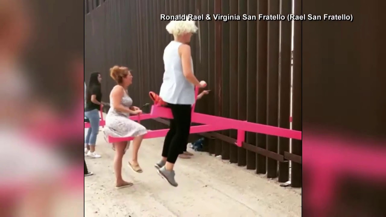 Seasaws at US Mexico Border Goes Viral || GoViral