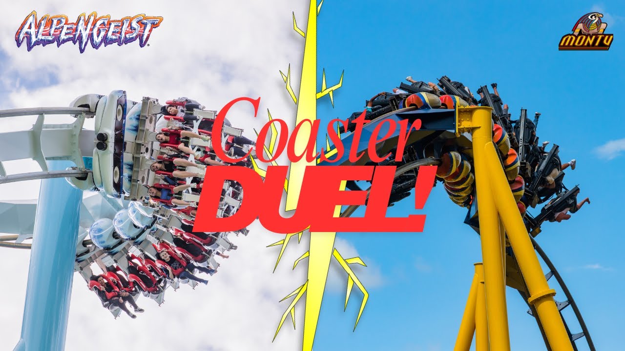 Coaster Duel! Alpengeist Vs Montu