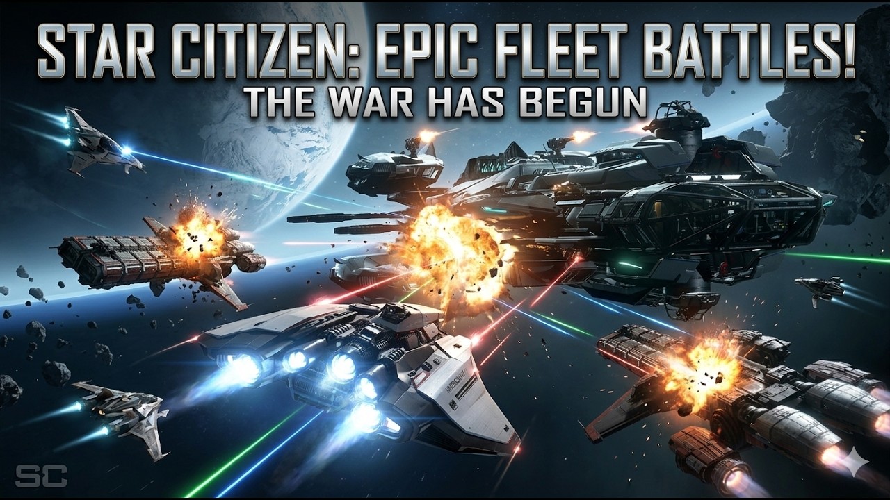 Star Citizen Movie 2026 Epic Space Battles Cinematic Fight Scenes