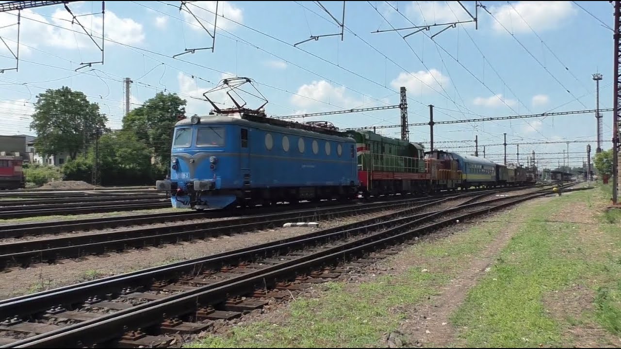 Železnice-Kolín a Bobina převážející konvoj do Kutné Hory