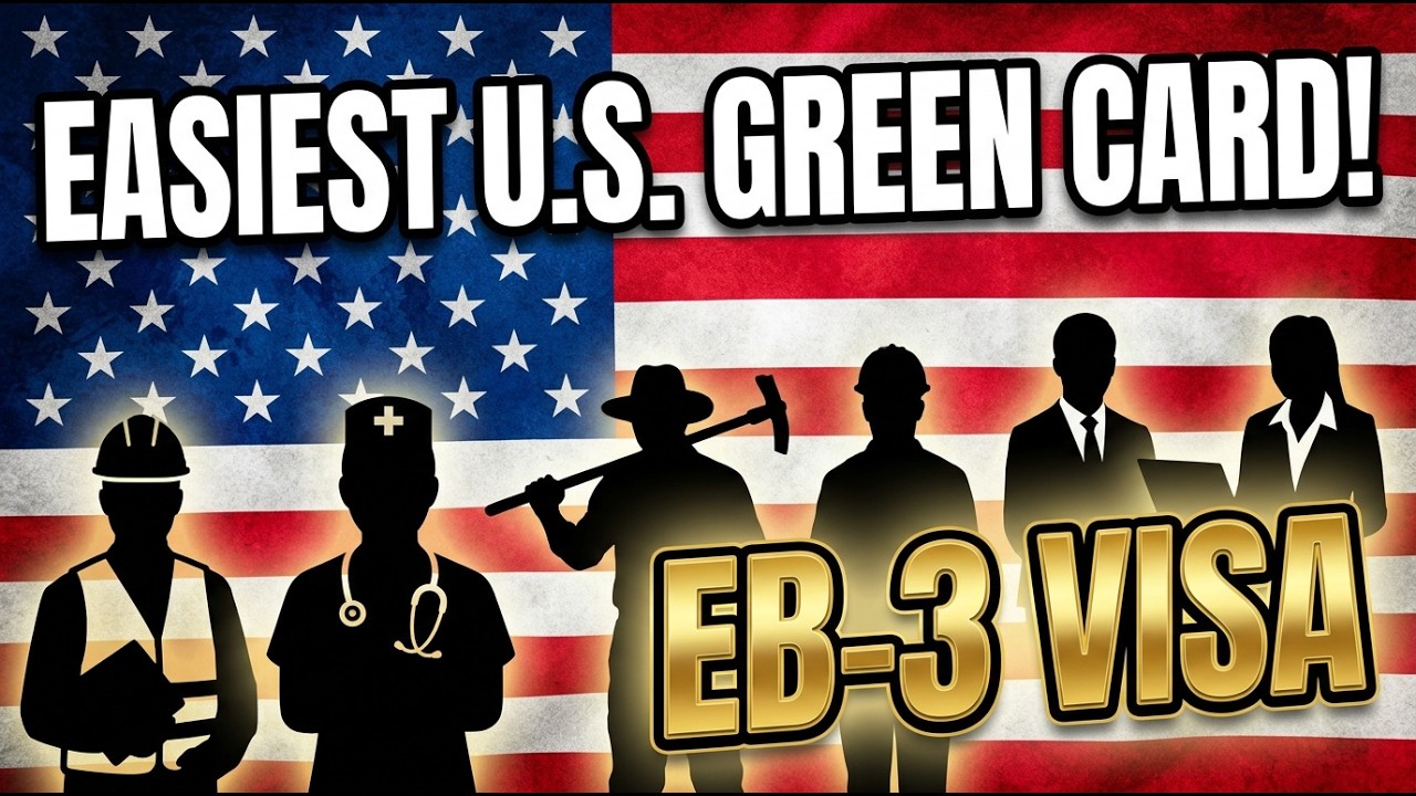 🇺🇸 Виза EB-3 2026: Самый простой способ получить грин-карту США? (Полная правда)
