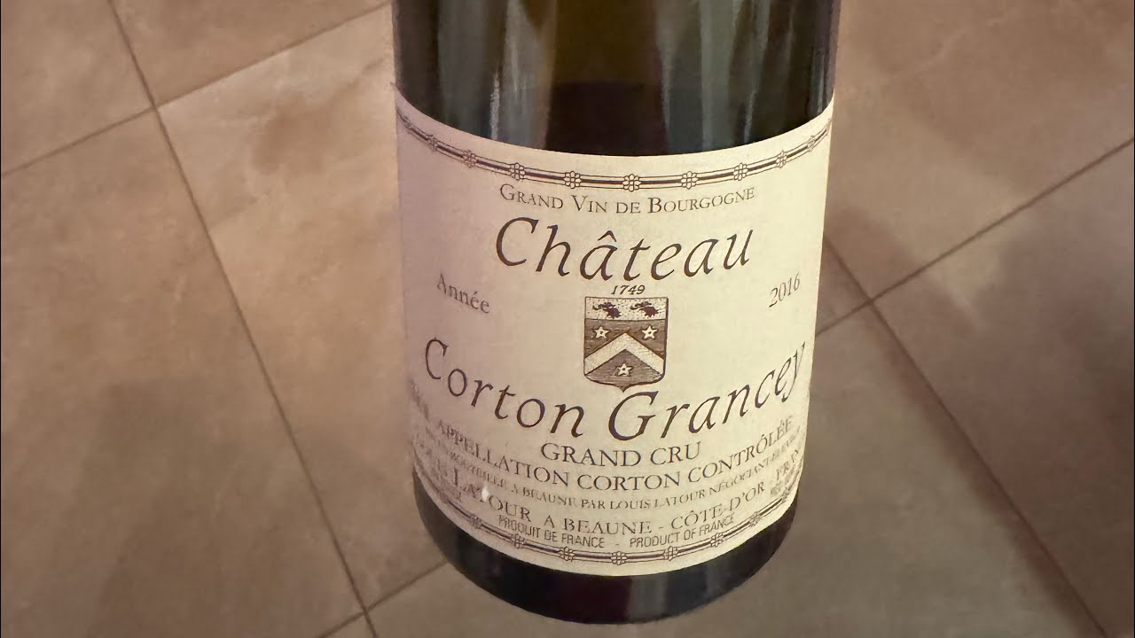 Louis Latour 2016 Corton Grancey Grand Cru Burgundy Wine Review