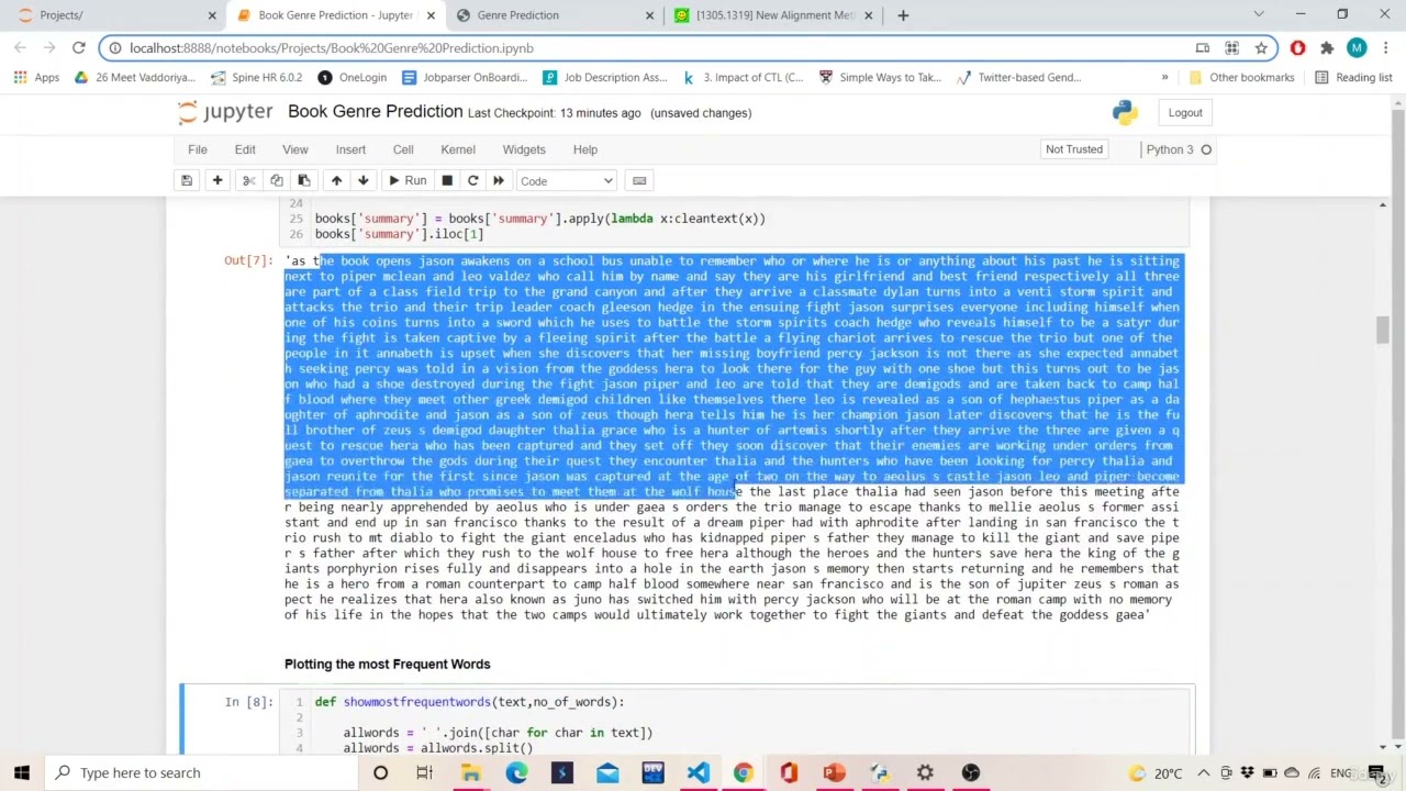 21   Project 20 Book Genre Classification App  Deploy On Amazon Web Services