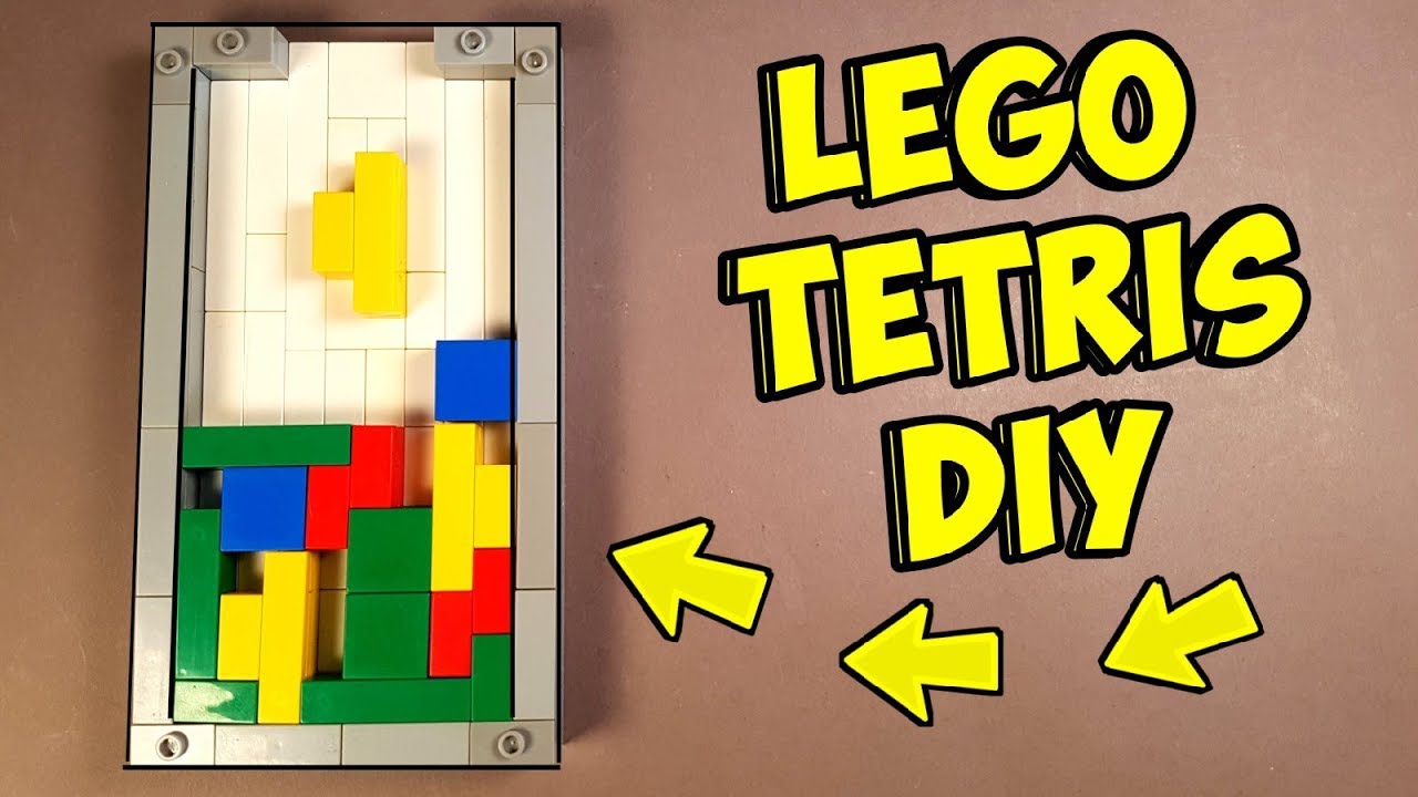 LEGO TETRIS GAME - How to make a LEGO Tetris Game