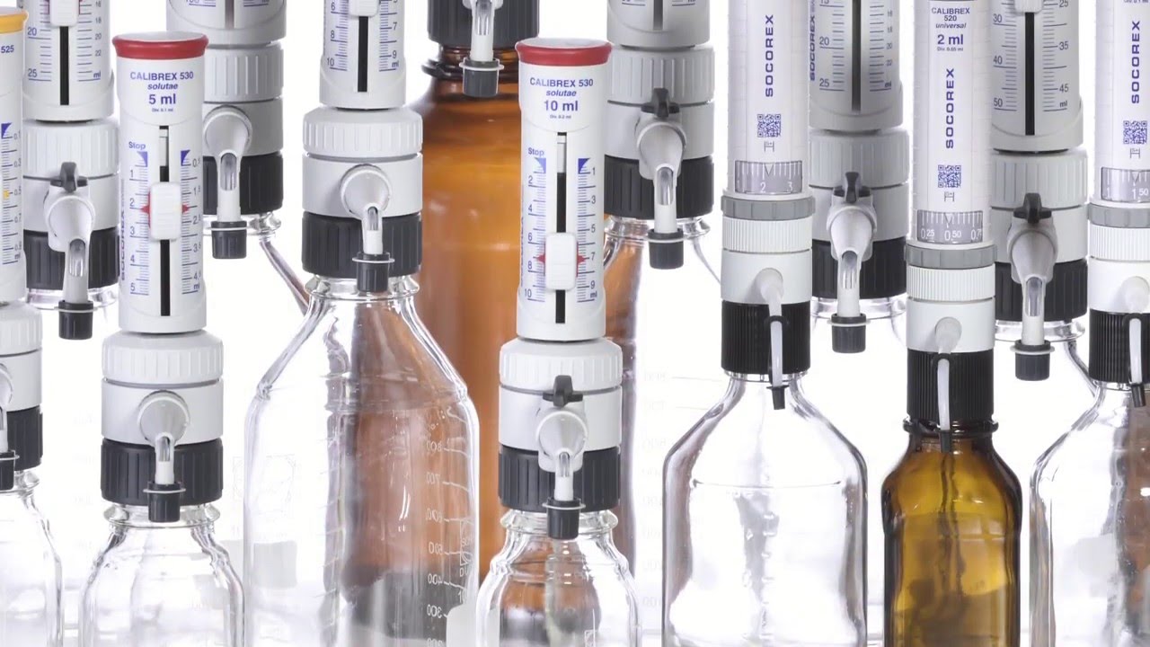 Calibrex™ - General Presentation of the Socorex Bottle-Top Dispensers