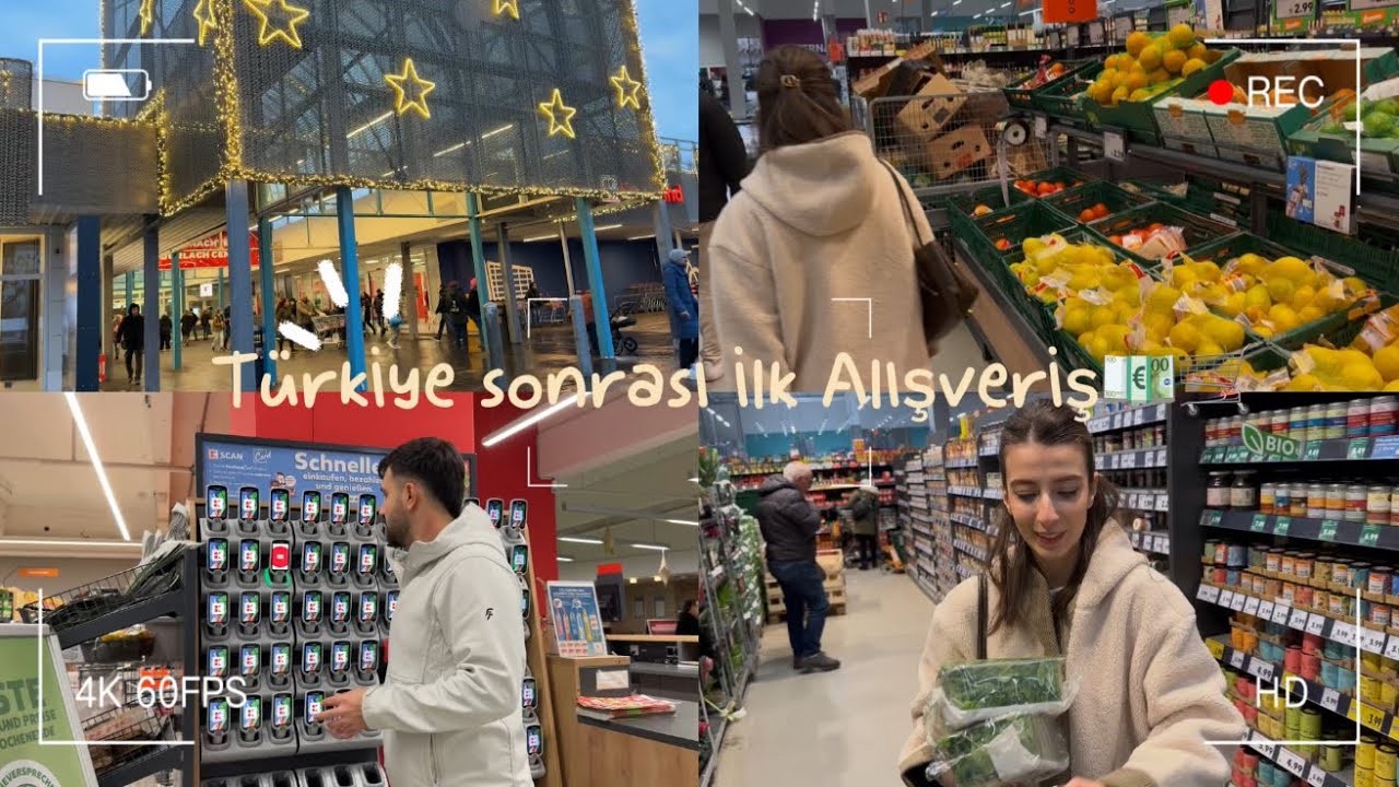 Tatil Dönüşü İlk Alışveriş | IKEA & Kaufland Alışveriş Vlogu