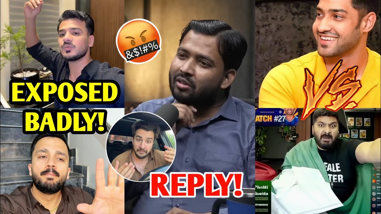 Rajab Butt EXPOSED Badly! | This Indian Creator Crossed All Limits 🤬 | Furqan Bhatti Vs Thugesh 