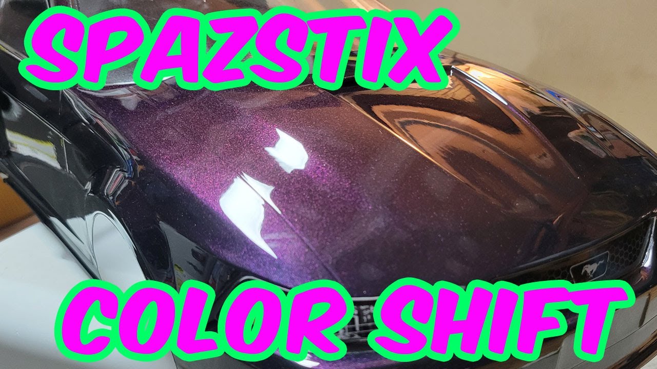 Краска Spazstix Color Shift - SZX05509 - Золотой / Зеленый / Оранжевый / Фиолетовый