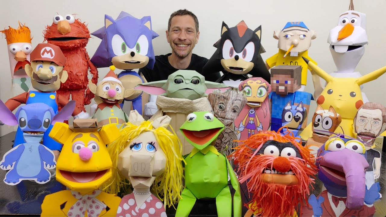 Welcome to my channel - Ben's Paper Puppets