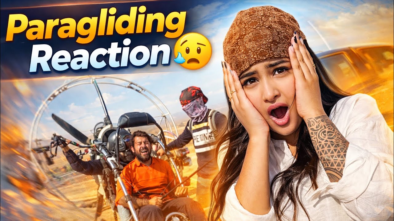 First Time Paragliding 😱 | Zindagi Ka Sabse Darravna Ride 😰 