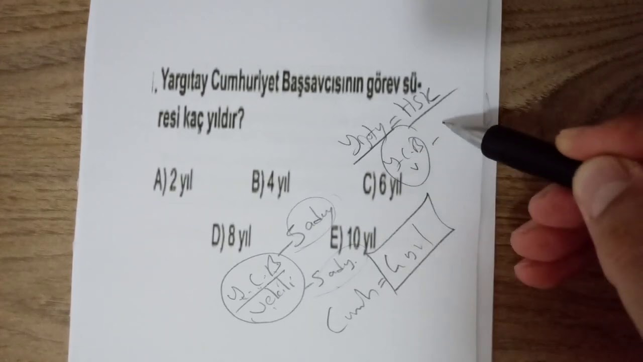 ANAYASA SORU ÇÖZÜMÜ #kpssanayasasoruçözümü #kaymakamlıksınavısoruçözümü #ekpssanayasavideosu