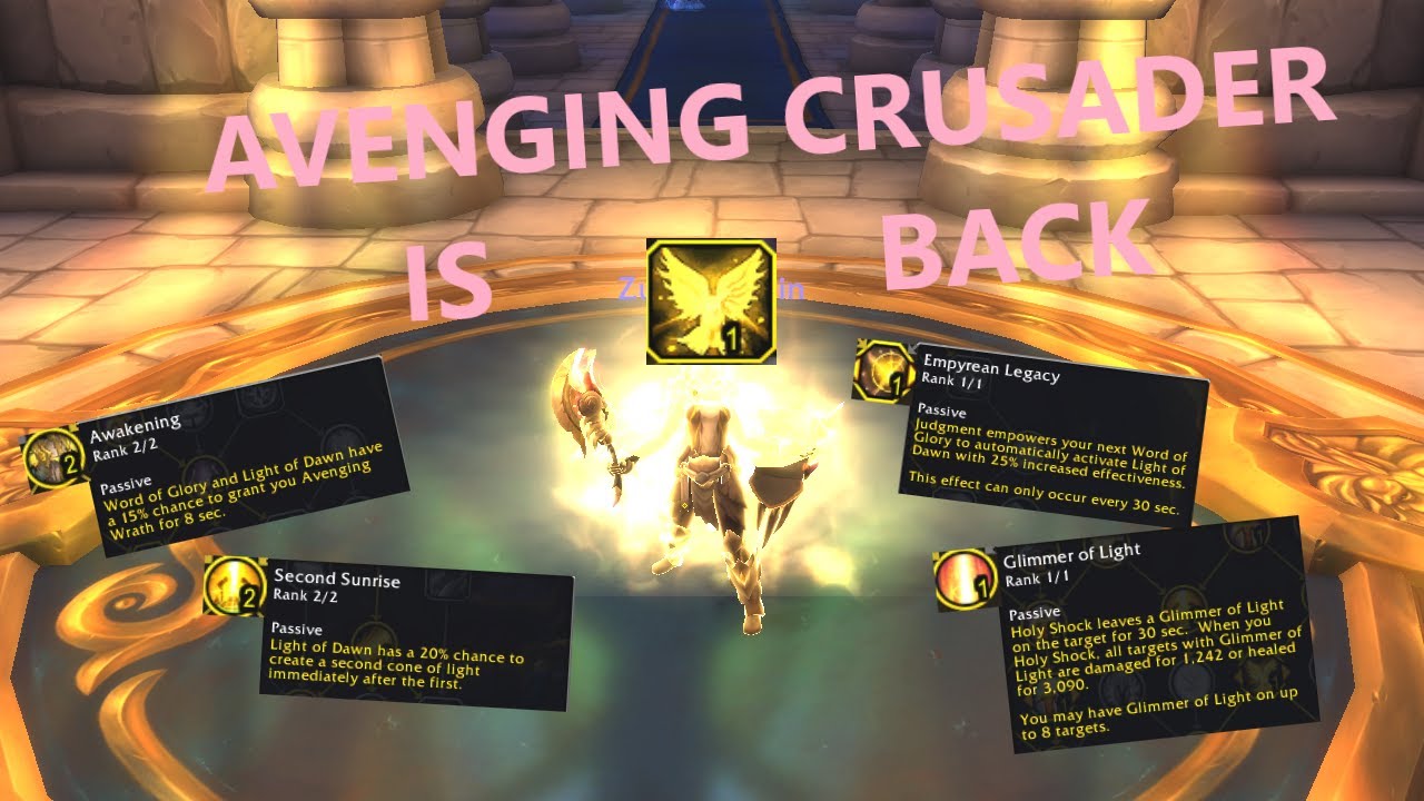 Avenging Crusader is BACK! | Holy Paladin Dragonflight build!