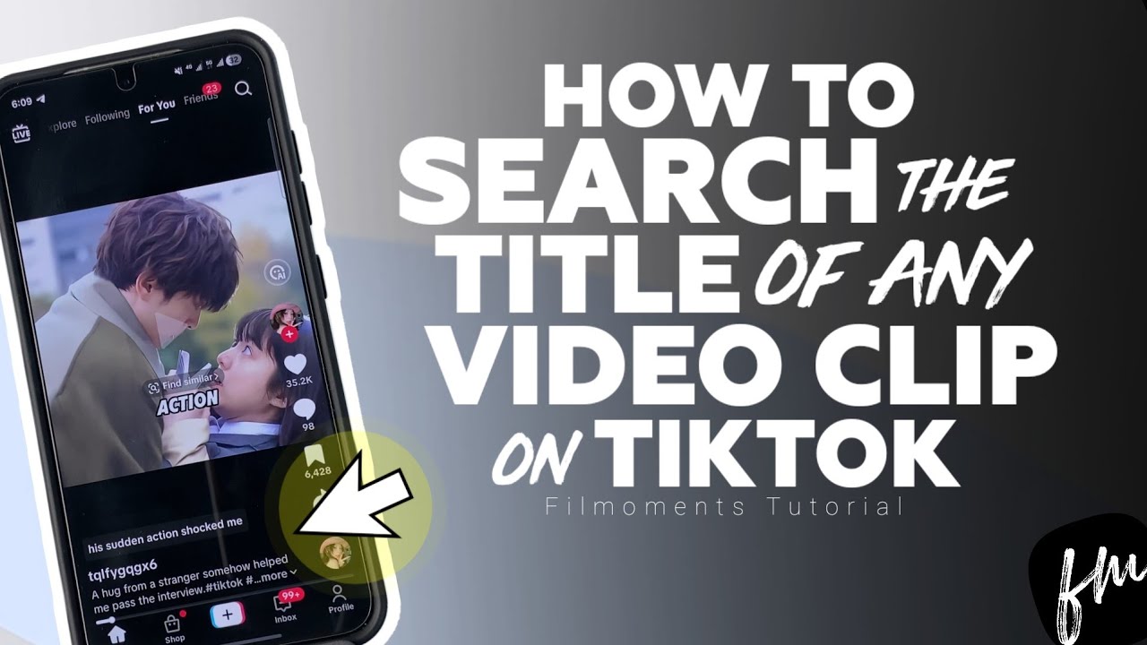 Как найти название любого видеоролика в TikTok