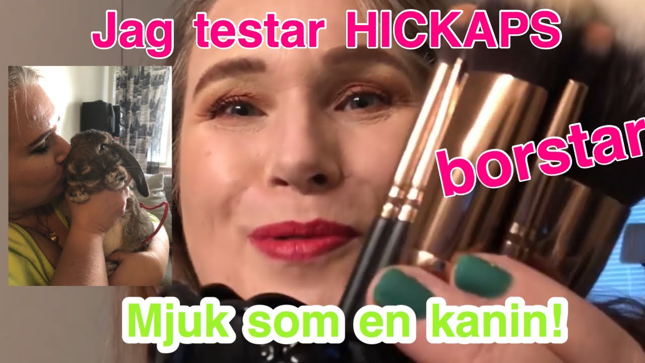 Jag använder HICKAPS borstar på samma sätt som WILMA HOLMQVIST gör! 🖌🖋| Classic Complete Set