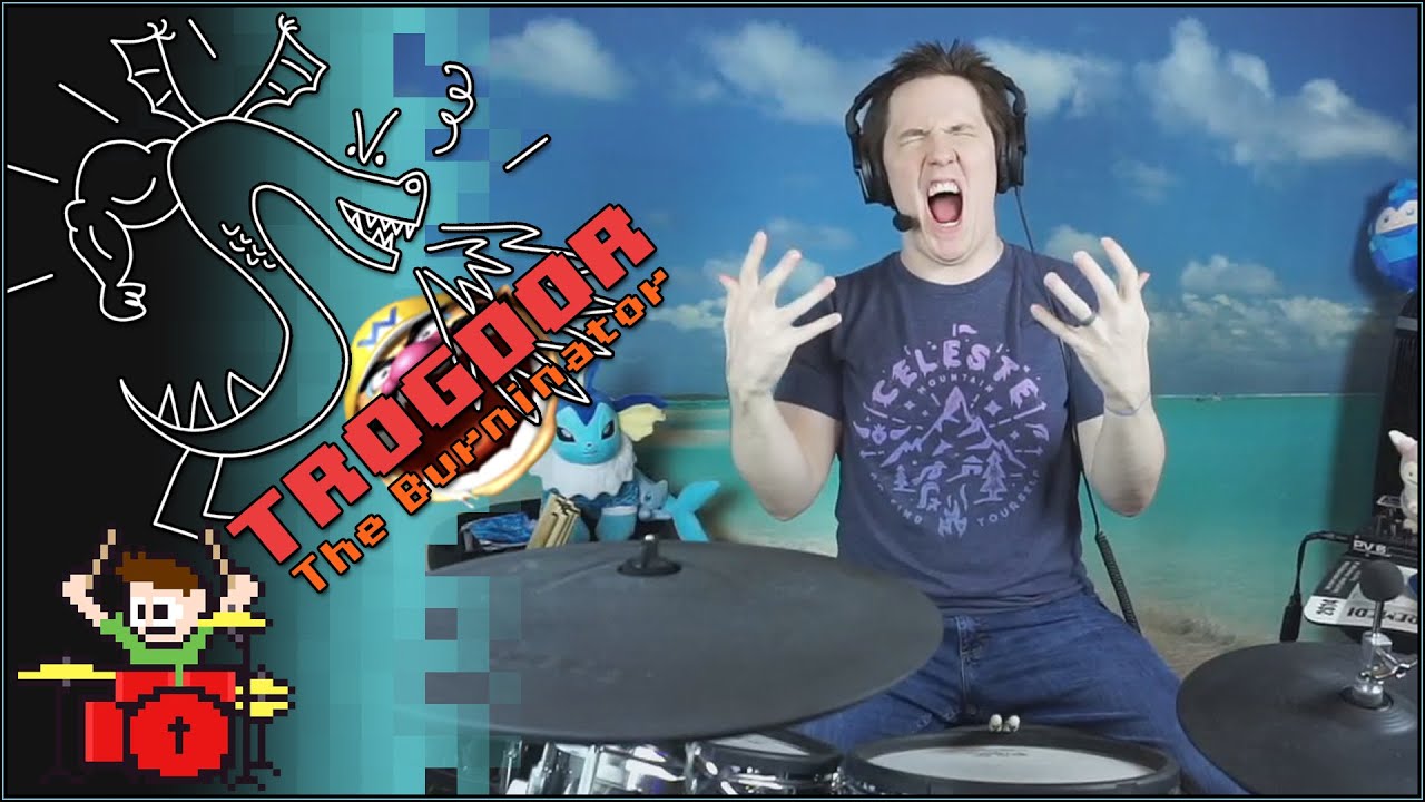 TROGDOR!!! ON DRUMS!!!