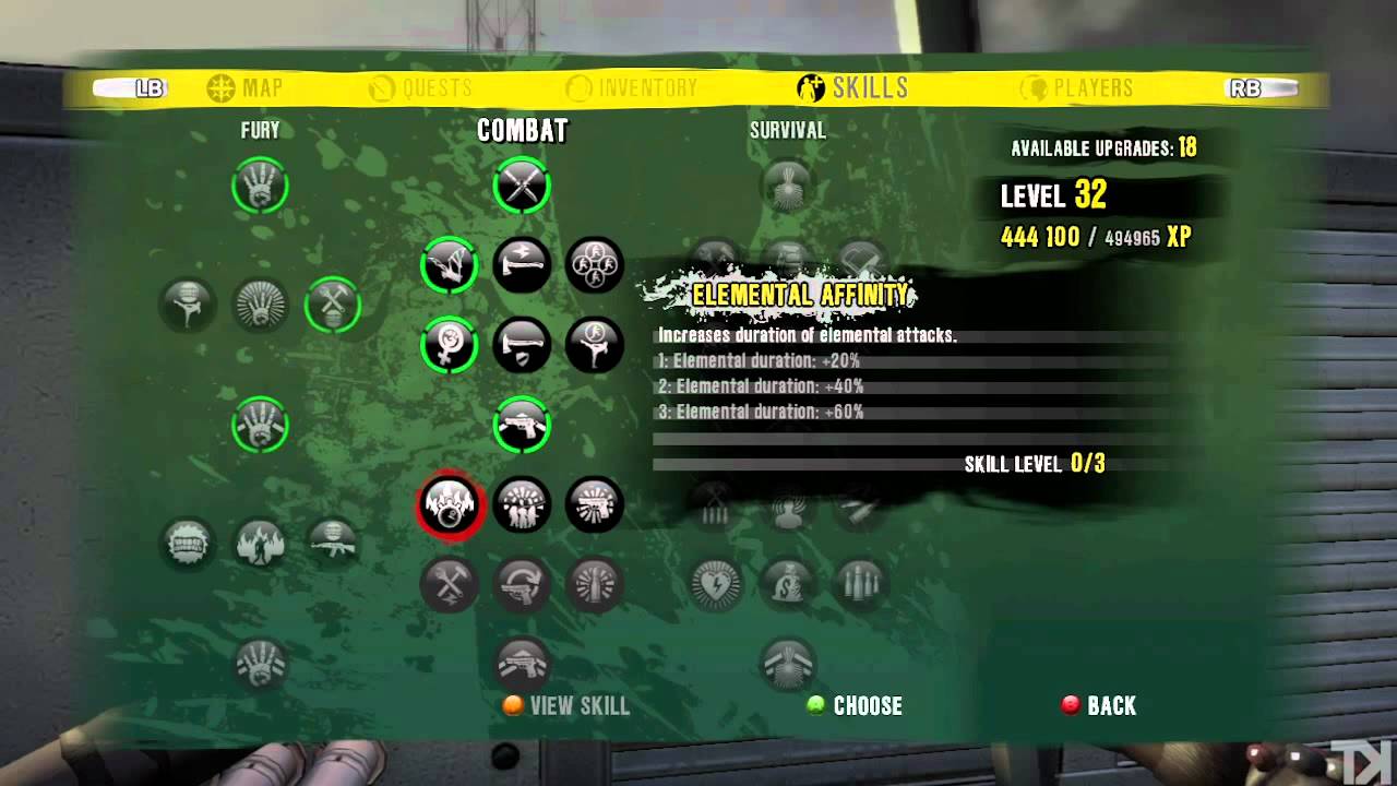 Dead Island - Character Build Guide - Purna