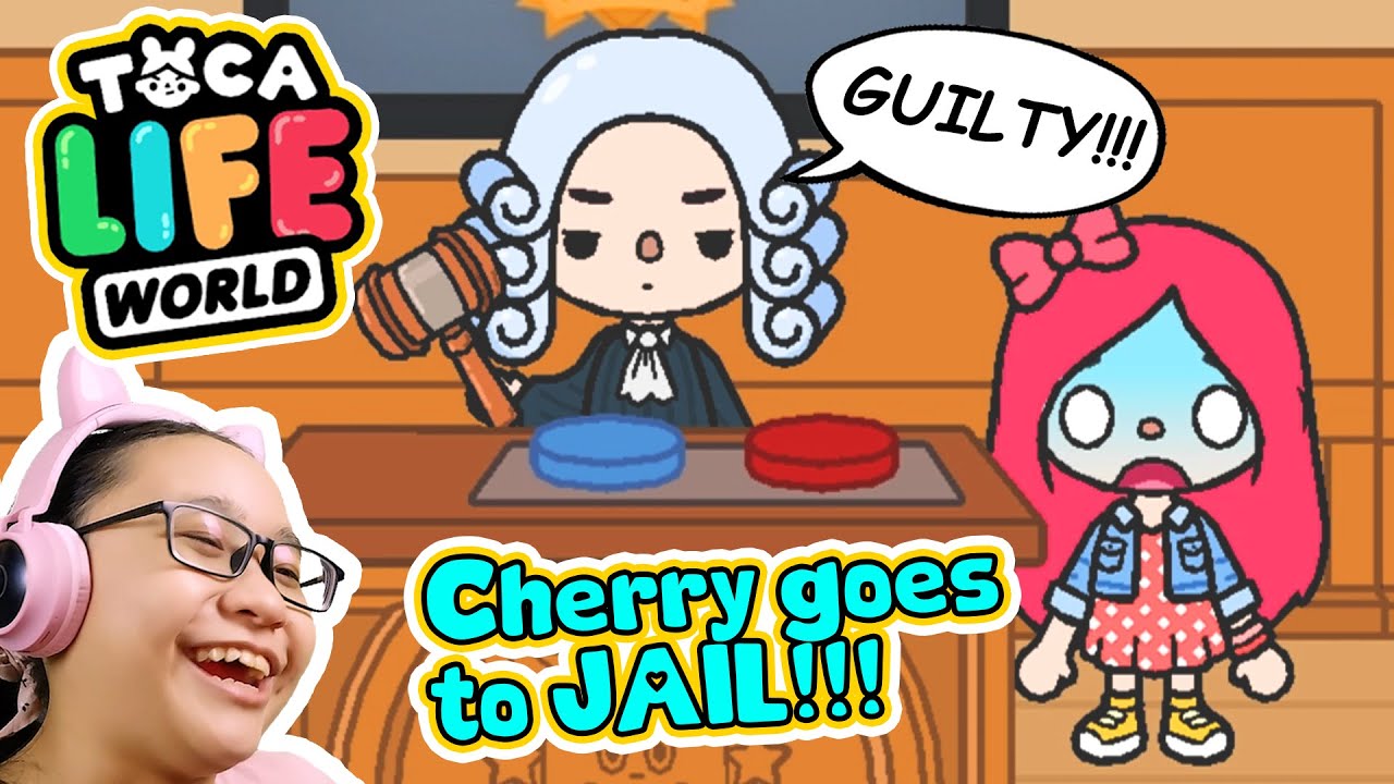 Toca Life World - Cherry Goes To Jail!!!