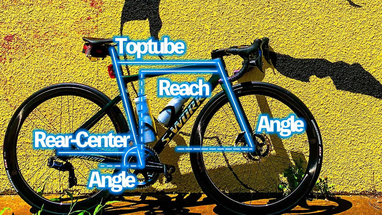 【初心者向け】ロードバイクのジオメトリが分かるとフレーム選びが楽しくなります！