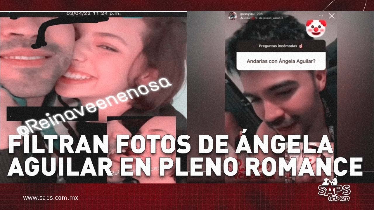 Filtran fotos de Ángela Aguilar en pleno romance