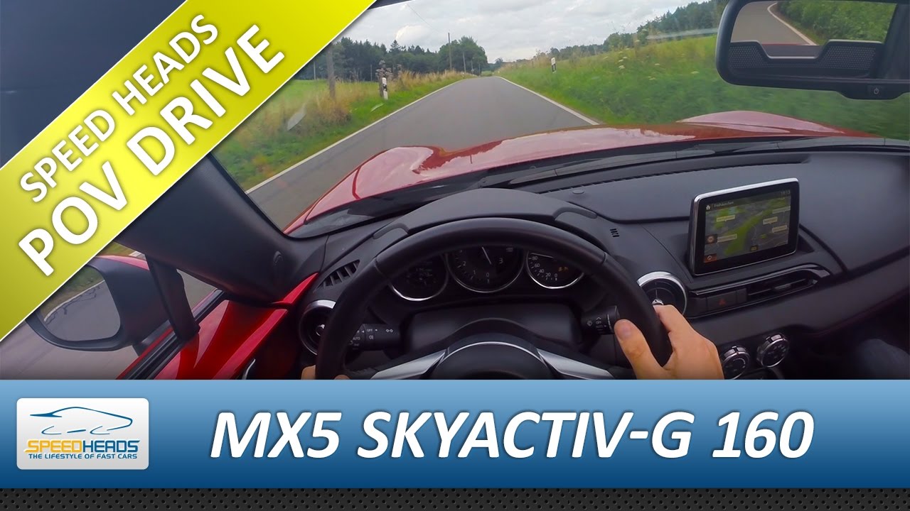 POV Drive - Mazda MX-5 Roadster 2.0 ND (160 PS) Onboard Test Drive (pure driving, no talking)