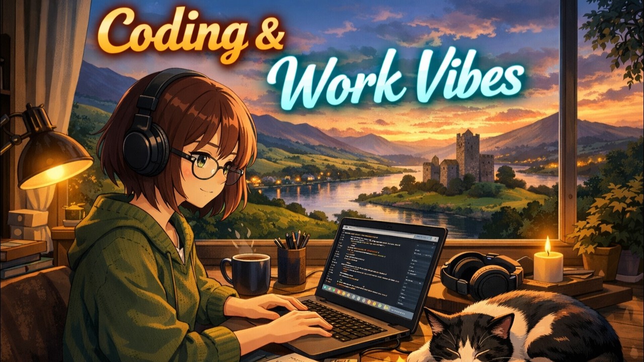 Coding & Work Vibes | 1 Hour Lo-Fi Chill Beats for Studying, Working, & Focus