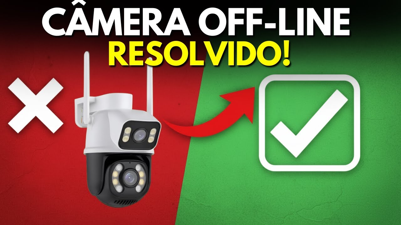 CÂMERA ICSEE OFF-LINE? RESOLVIDO! Como Reconectar Novamente | Funciona 100%