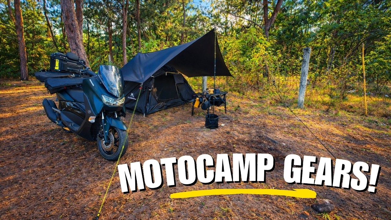 Camping Setup Reveal MOTOCAMPING PH | ALON AT APOY | LOK1S