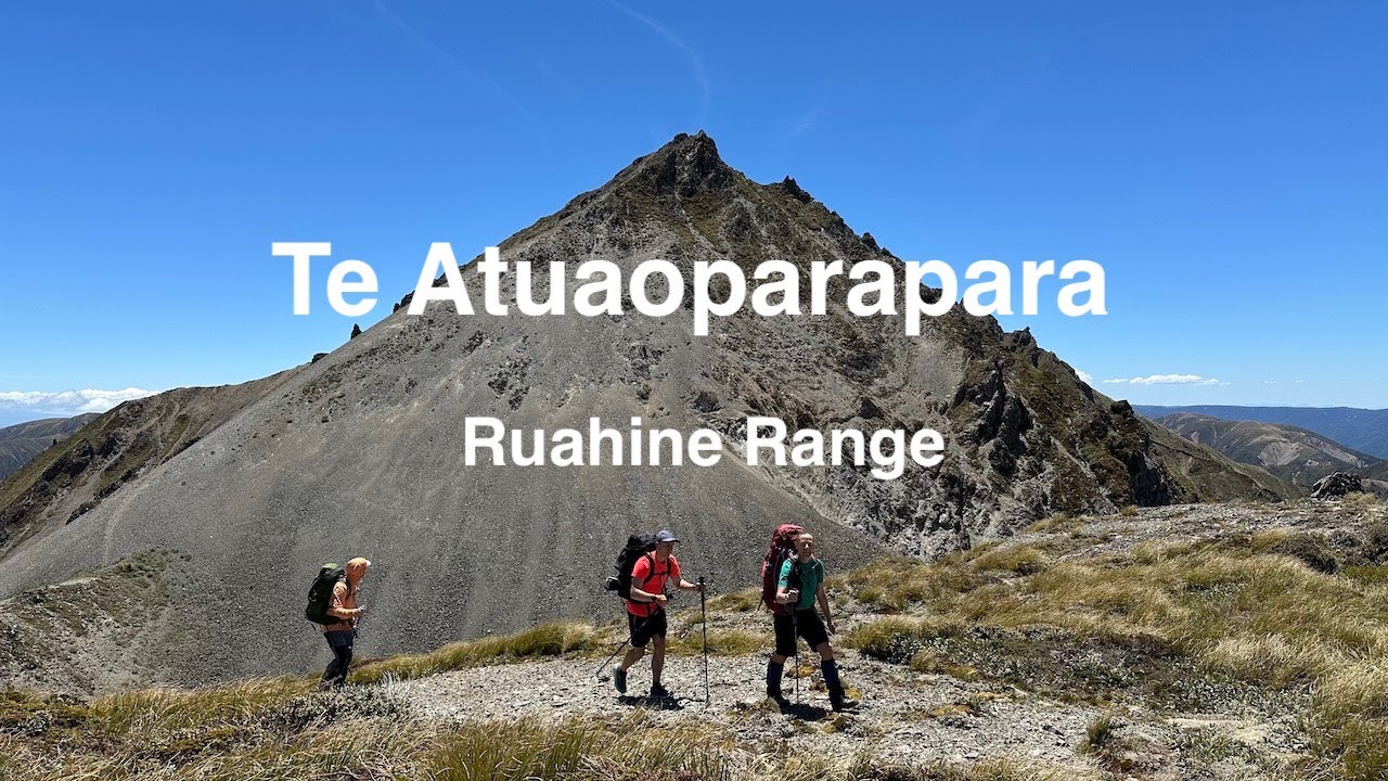 Te Atuaoparapara, Ruahine Range, Hawke's Bay, New Zealand