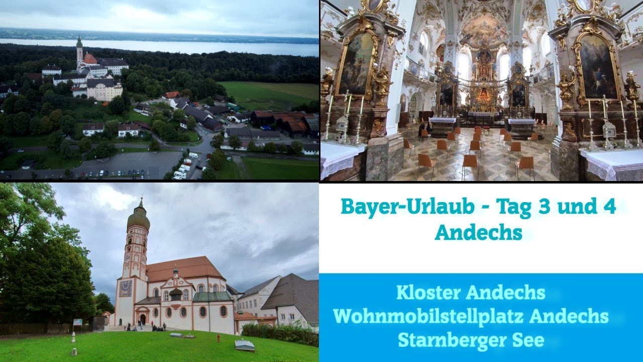 🇩🇪Andechs I Kloster Andechs I Wohnmobilstellplatz I Starnberg I Bayern-/ Allgäu-Urlaub  Tag 3&4