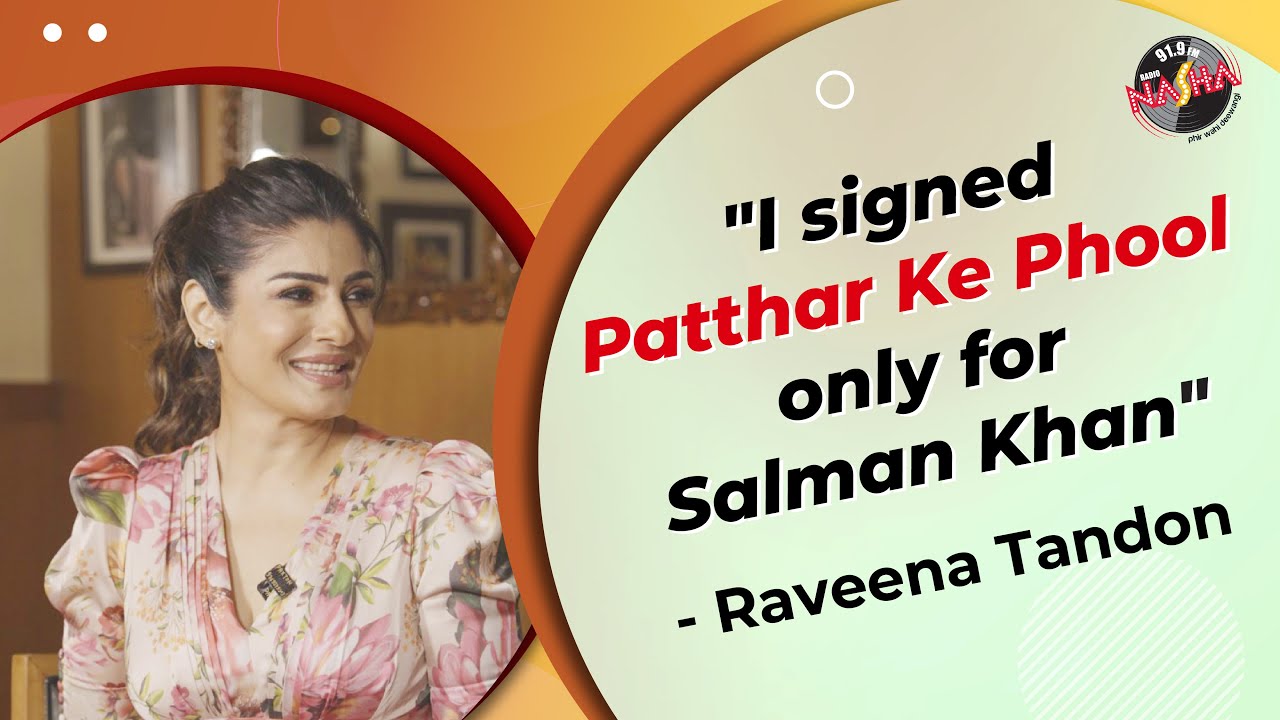 “Ram Gopal Verma did not recognize me...” - Raveena Tandon |Radio Nasha Film Club |RJ Divya Solgama
