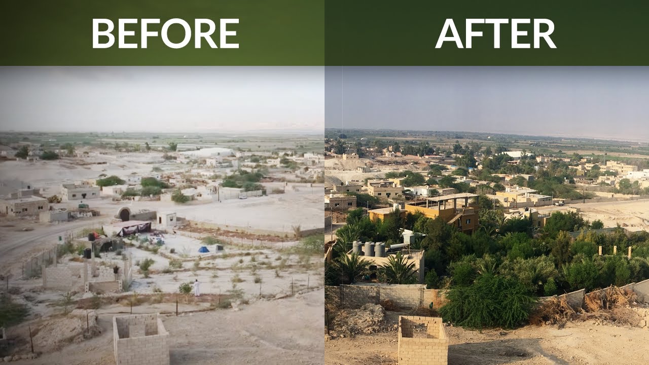 10-Year Timeline of the Greening the Desert Project