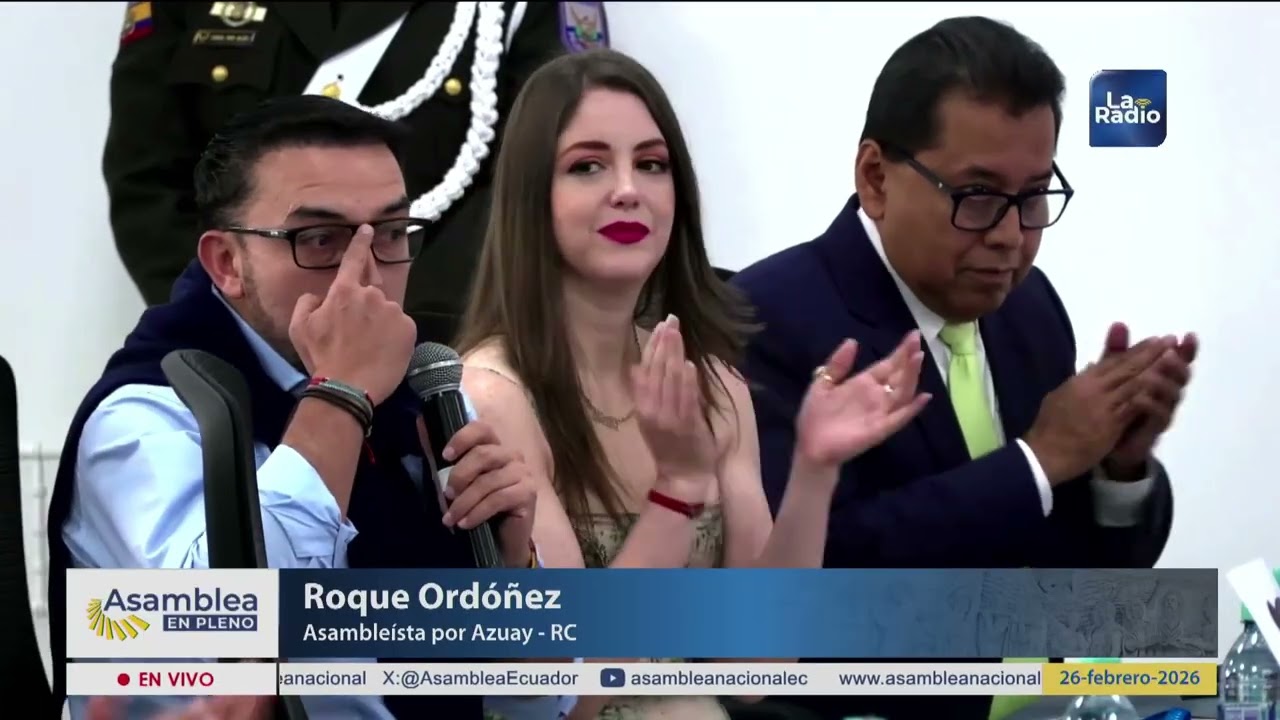 Asambleísta Roque Ordóñez - Sesión 074