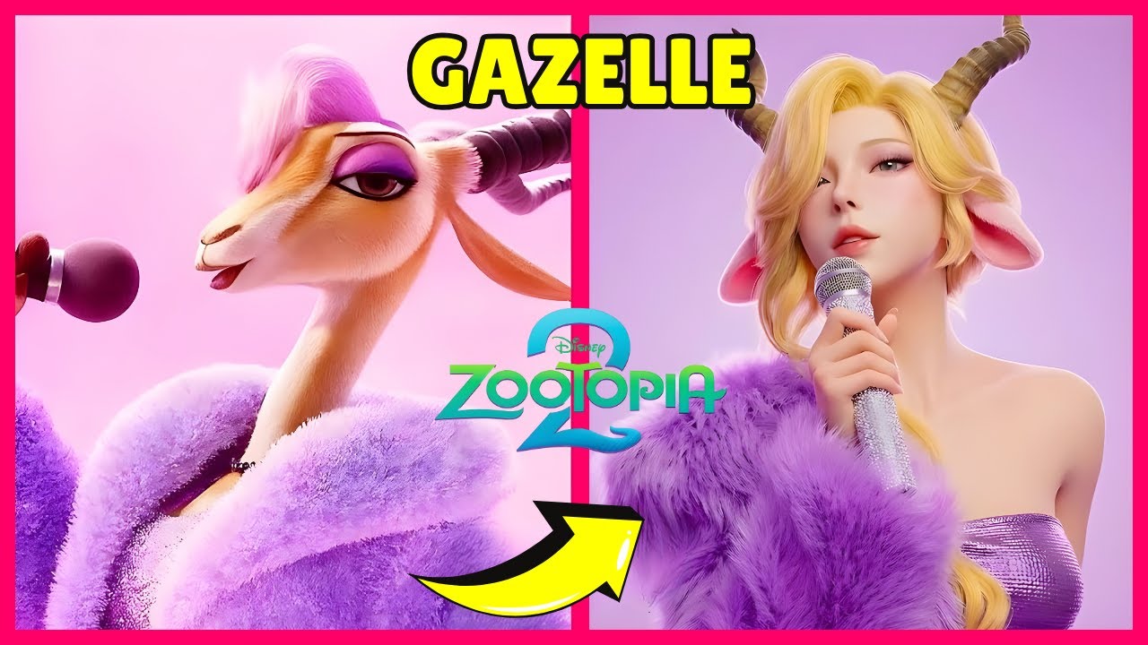 Zootopia 2 Characters in REAL LIFE TikTok Version ~ Guess Zootopia 2 Characters by Dancing 🦊🐰