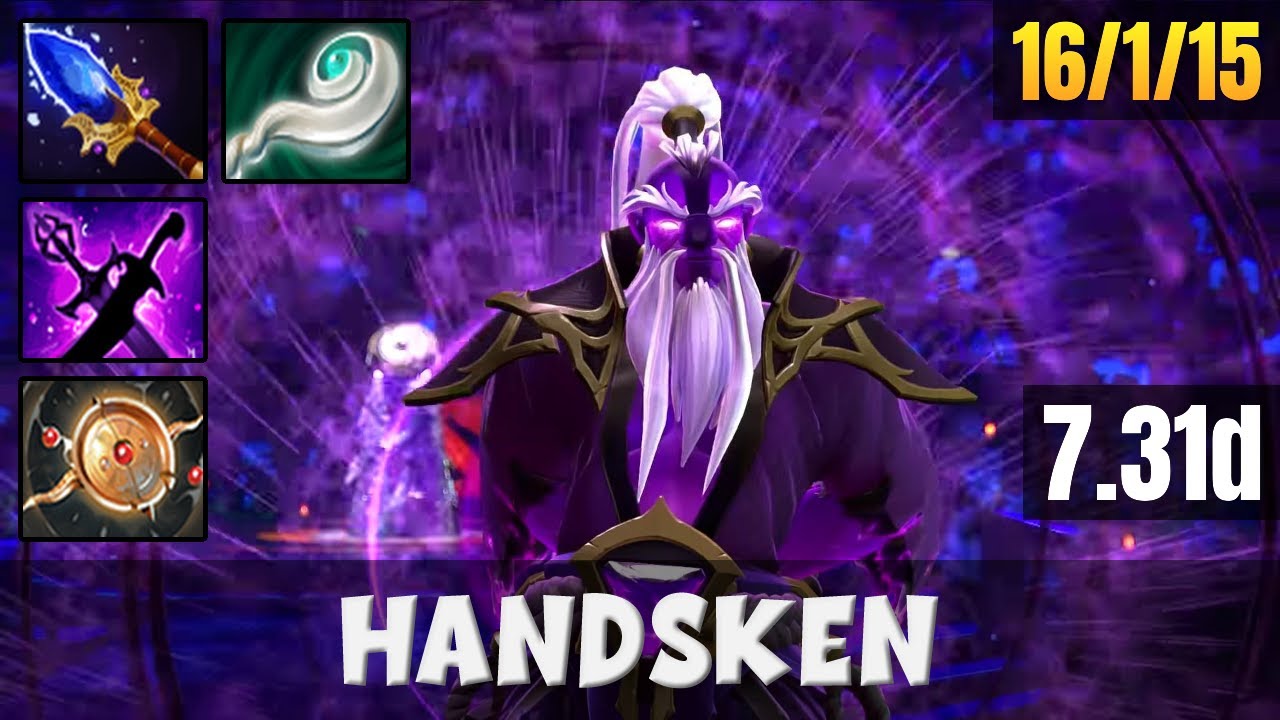 HANDSKEN Void Spirit MID LANE Gameplay WITH 16 KILLS | Dota 2 Full Game