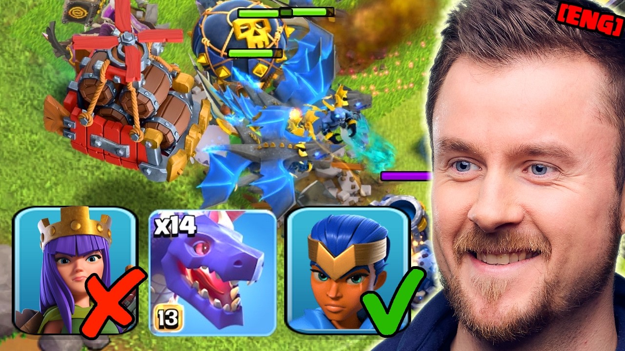 TOP Players Replace Queen with Royale Champion in Mass Dragon Attacks