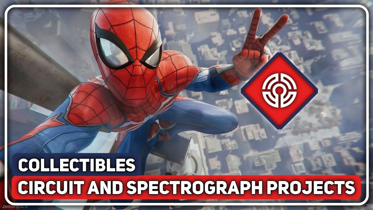 MARVEL's Spider-Man Remastered (PC) || All Circuit and Spectrograph Projects || 100% Walkthrough