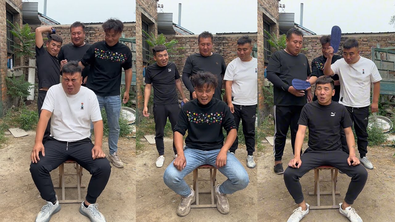 Blind guessing challenge, guess the person first.#funny#hilarious