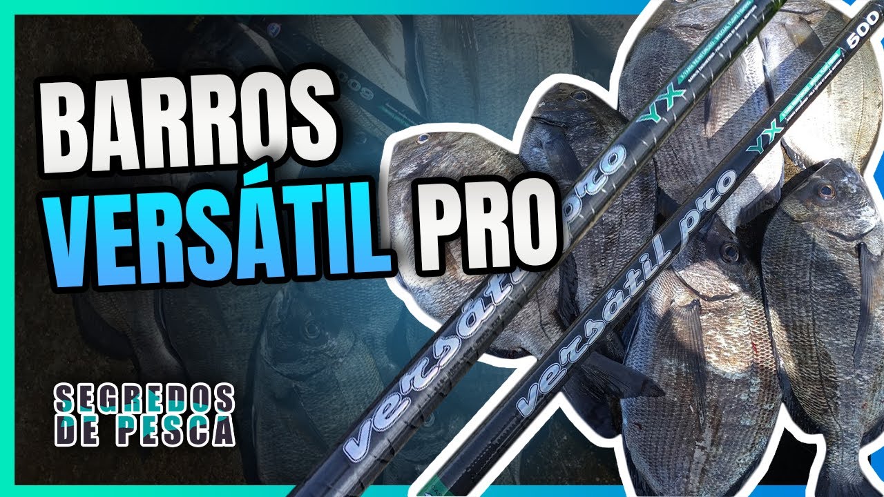✅Cana 🎣 BARROS VERSÁTIL 👀 - SEGREDOS DE PESCA