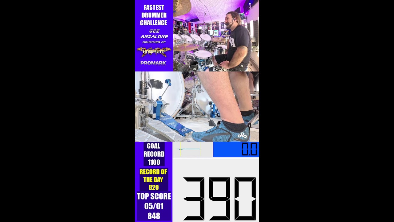 FASTEST DRUMMER CHALLENGE!