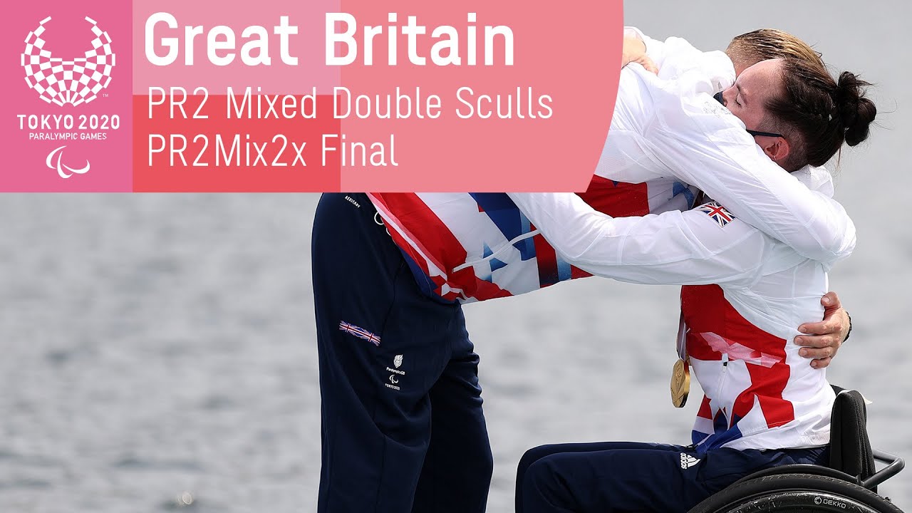 🇬🇧 Rowing Gold for Great Britain🥇 | PR2 Mixed Double Sculls - Final | Tokyo 2020 Paralympic Games