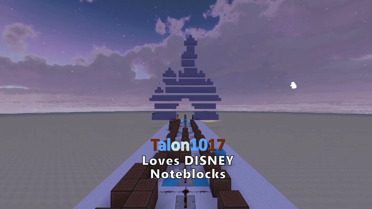 Disney Intro (2018) [Minecraft Noteblocks]