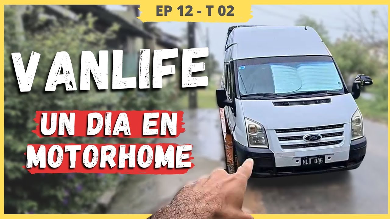 ⛔️ Así es VIVIR en un MOTORHOME [con LLUVIA ⛈️] EL LADO B DE LA VANLIFE 😮‍💨 | E.12 T.02