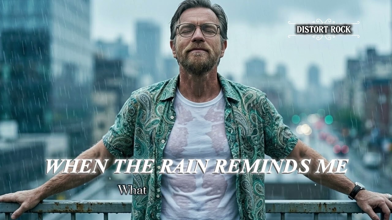 WHEN THE RAIN REMINDS ME - Emotional Rain Love Song | Piano & Violin Ballad || Song by Distort Rock