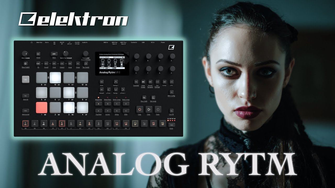 Elektron Analog Rytm MKII ⚡ Techno Project #15 | Hypnotic Industrial Patterns 🔥