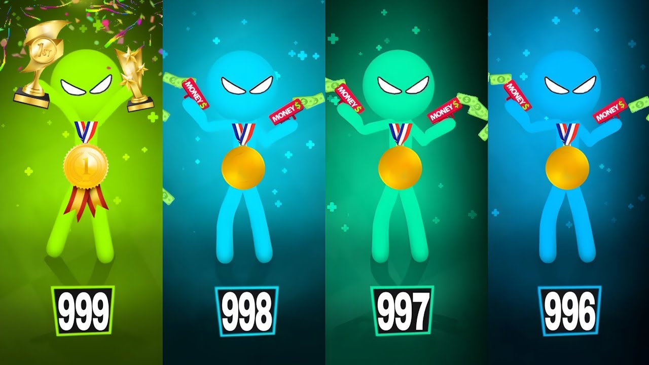 Intense Moments & Wins! Stickman Fight Highlights - Stick Party 234 MiniGames
