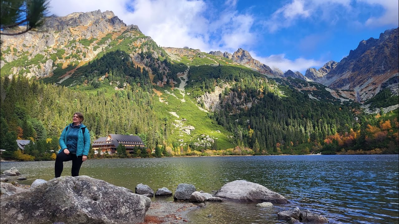 POPRADSKE PLESO wysokie tatry SŁOWACJA popradzki staw DROGA NA RYSY na podróżach z dziećmi MAGIA GÓR