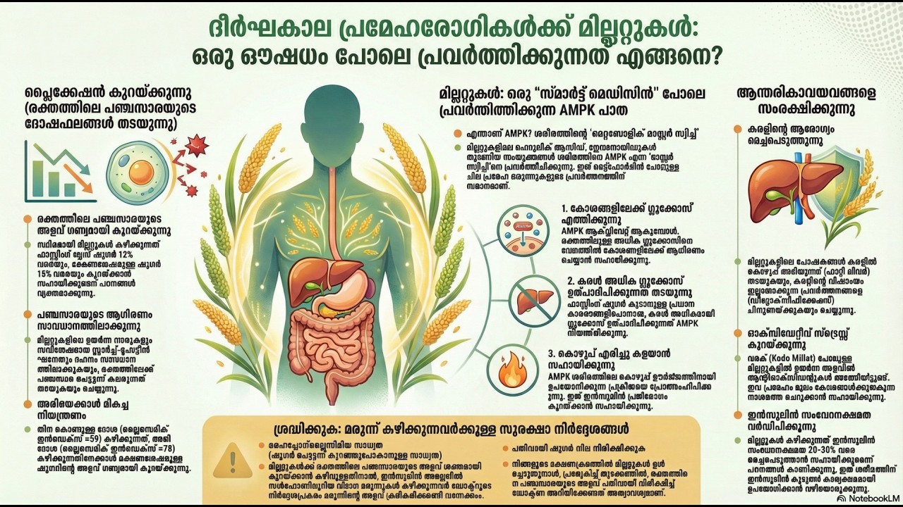 ചെറുധാന്യങ്ങൾ  പ്രമേഹ നിയന്ത്രണം