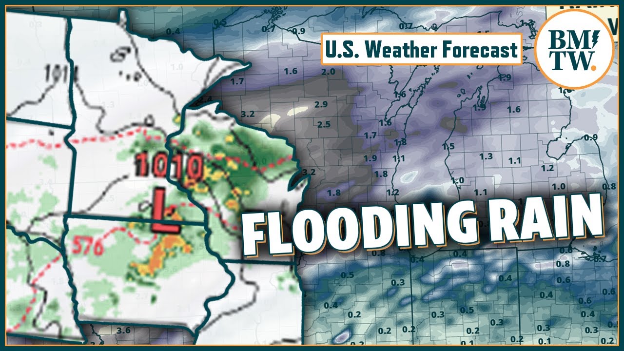 Extreme heat shifts East, potential flooding rain threatens Central U.S.