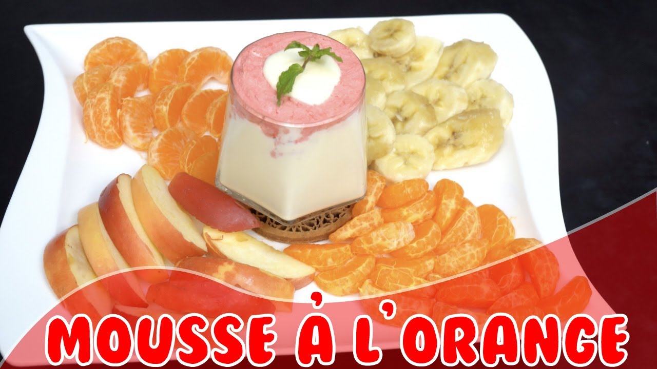 FUTUR CHEF: mousse à l'orange